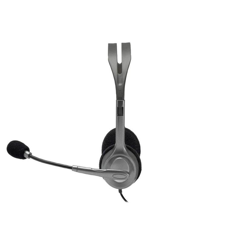 LOGITECH H110 WIRED HEADPHONES WITH MIC - SWIFT PERIPHERALS108000
