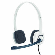 Logitech H150 3.5mm Wired Stereo Headset with Noise - Cancelling Microphone - White - SWIFT PERIPHERALS981-000453