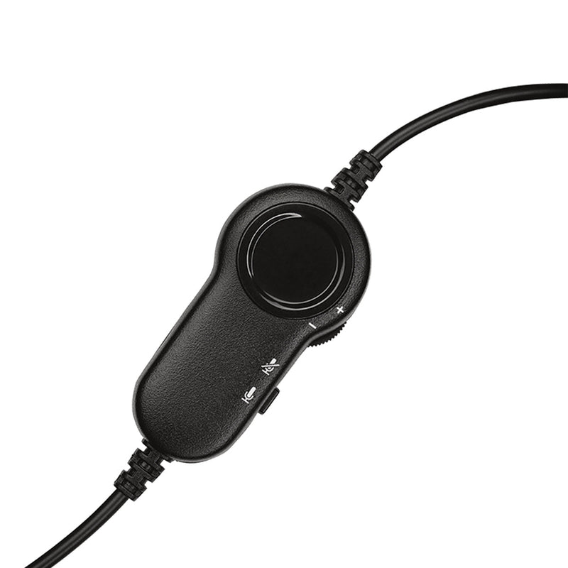 Logitech H151 3.5mm Wired Stereo Headphone with Noise - Cancelling Microphone - SWIFT PERIPHERALS981-000587
