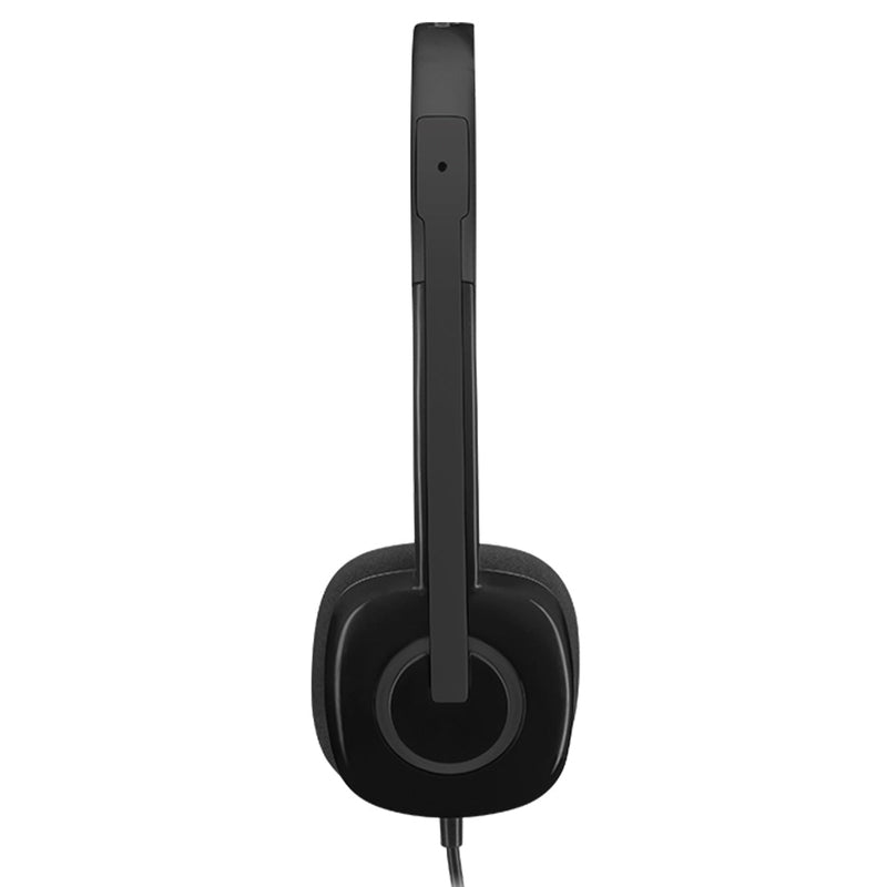 Logitech H151 3.5mm Wired Stereo Headphone with Noise - Cancelling Microphone - SWIFT PERIPHERALS981-000587