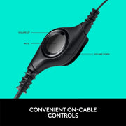 LOGITECH HEADPHONE H - 390 - SWIFT PERIPHERALS1082898