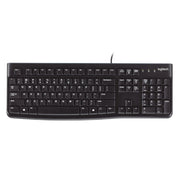 Logitech K120 Corded USB Keyboard with Spill Resistant Design - Black - SWIFT PERIPHERALS920-008819