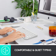 Logitech K380 Bluetooth Wireless Multi - Device Black Keyboard with Up to 3 Devices Connectivity and 2 Year Battery Life - SWIFT PERIPHERALS920-007596