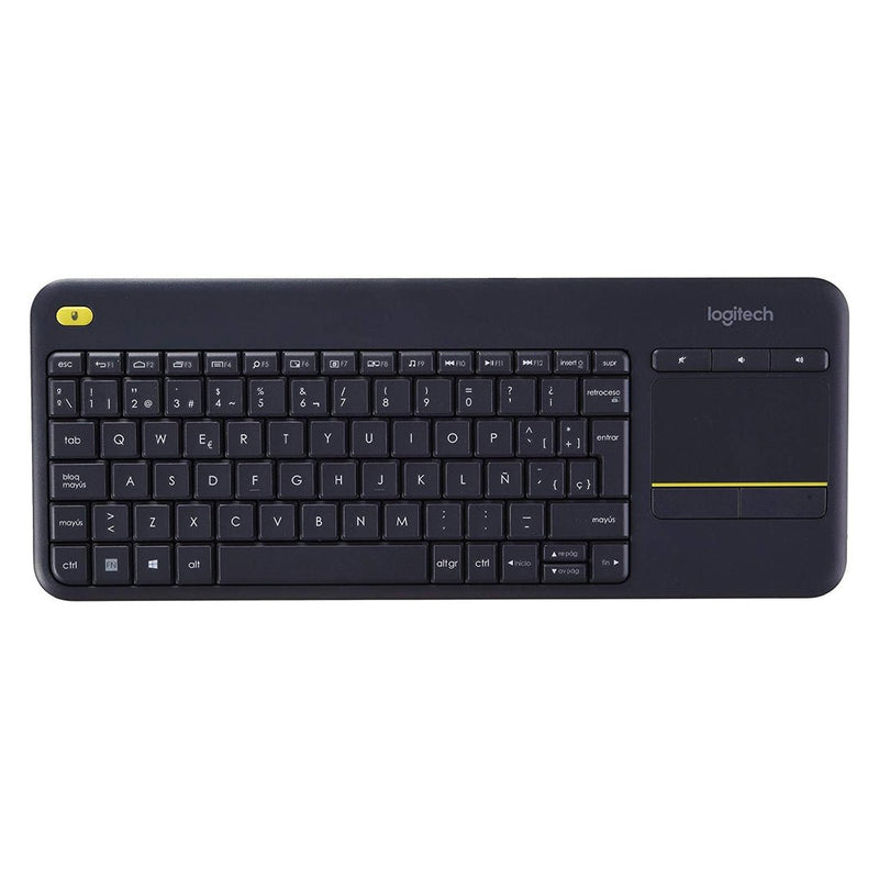 Logitech K400 Plus 2.4 GHz Wireless Keyboard with Built - in Touchpad - Black - SWIFT PERIPHERALS920-007165