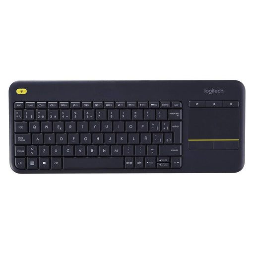 Logitech K400 Plus 2.4 GHz Wireless Keyboard with Built - in Touchpad - Black - SWIFT PERIPHERALS920-007165