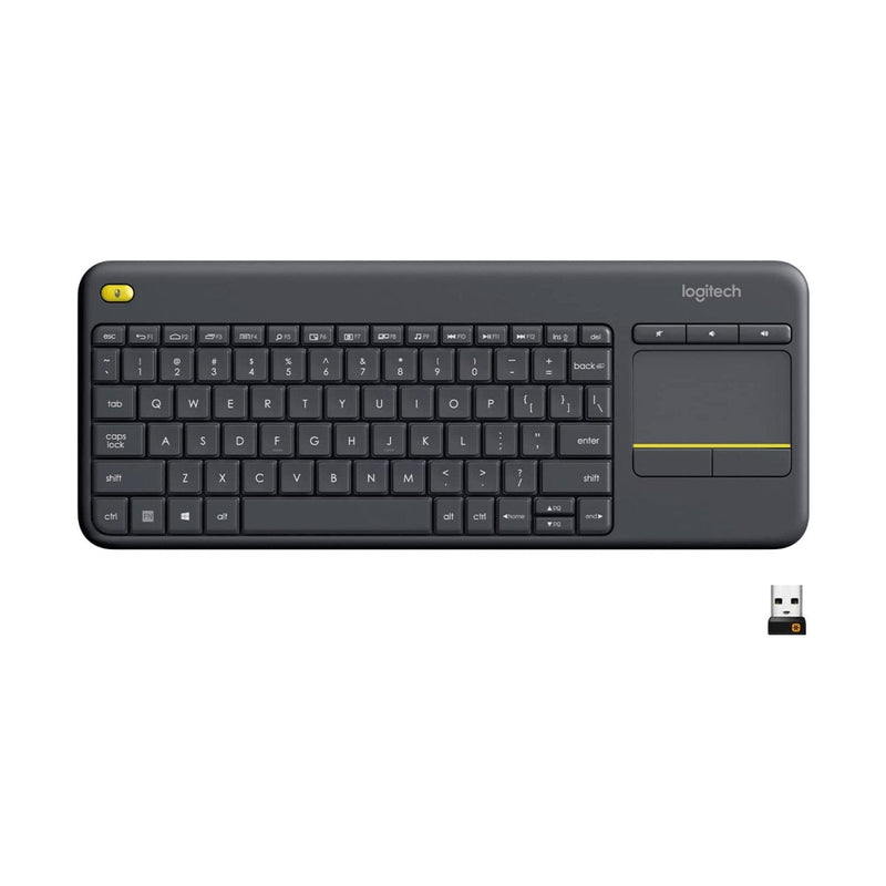 LOGITECH K400 PLUS WIRELESS TOUCH KEYBOARD - SWIFT PERIPHERALS101008