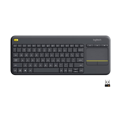 LOGITECH K400 PLUS WIRELESS TOUCH KEYBOARD - SWIFT PERIPHERALS101008