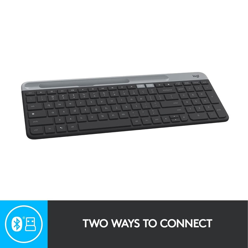 LOGITECH K580 SLIM MULTI DEVICE WIRELESS KEYBOARD - SWIFT PERIPHERALS106582