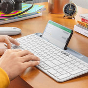 LOGITECH K580 SLIM MULTI - DEVICE WIRELESS KEYBOARD OFFWHITE - SWIFT PERIPHERALS920-009211