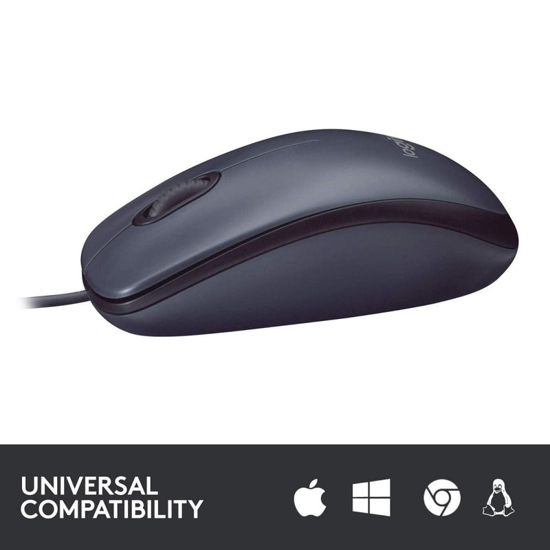 LOGITECH M100R USB MOUSE - SWIFT PERIPHERALS101394