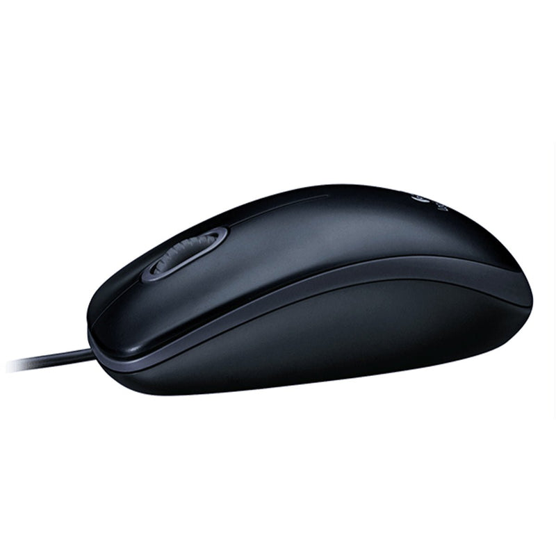 Logitech M100R Wired Optical Mouse with 1000 DPI and Ambidextrous Design - SWIFT PERIPHERALSM100R