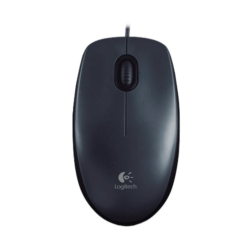Logitech M100R Wired Optical Mouse with 1000 DPI and Ambidextrous Design - SWIFT PERIPHERALSM100R
