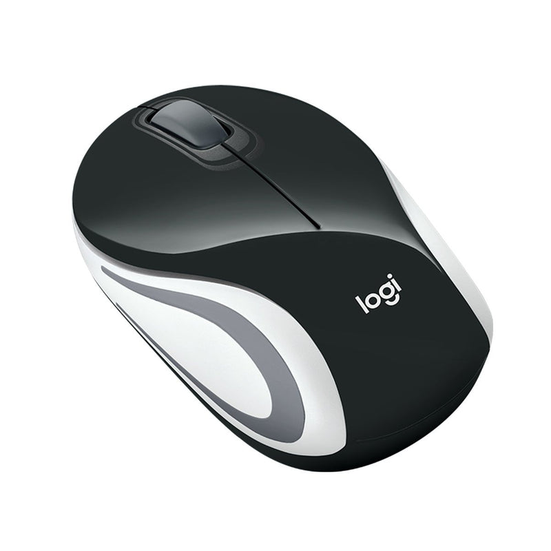 Logitech M187 Mini 1000DPI 2.4GHz Wireless Ultra Portable Mouse - Black - SWIFT PERIPHERALS910-005371