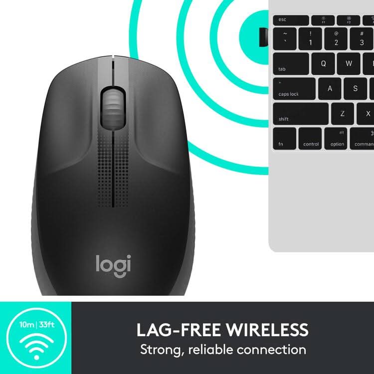 LOGITECH M190 WIRELESS MOUSE - SWIFT PERIPHERALS106177