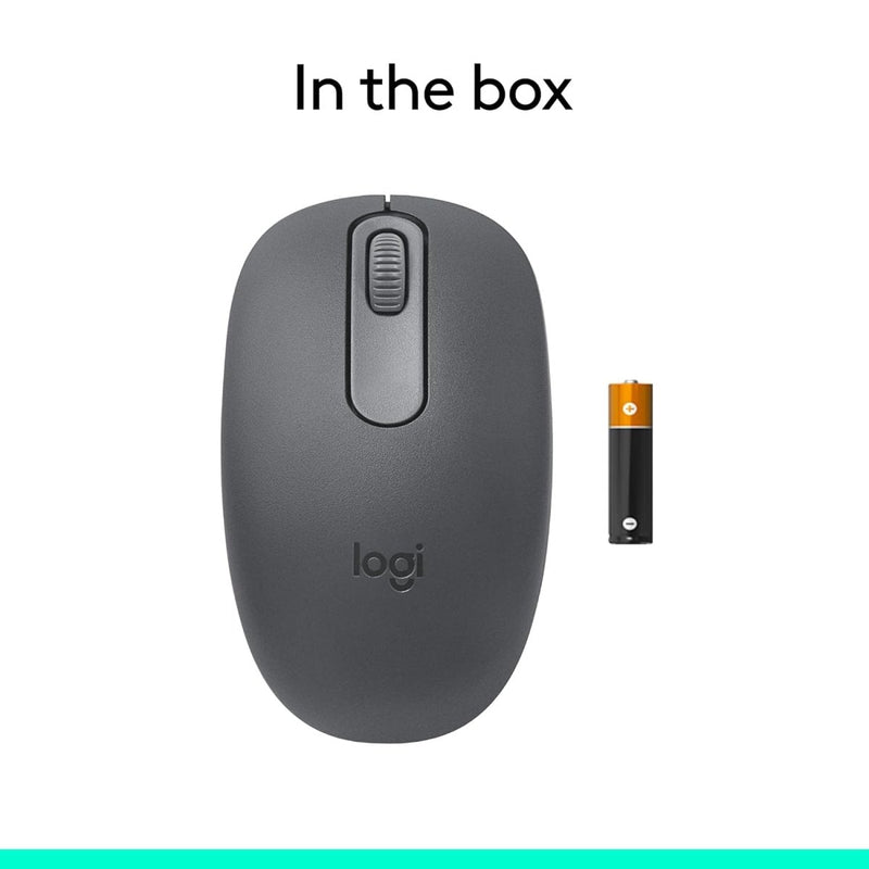 LOGITECH M196 BLUETOOTH WIRELESS MOUSE GRAPHITE - SWIFT PERIPHERALS1091031