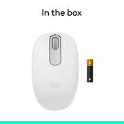 LOGITECH M196 BLUETOOTH WIRELESS MOUSE OFF WHITE - SWIFT PERIPHERALS1091032