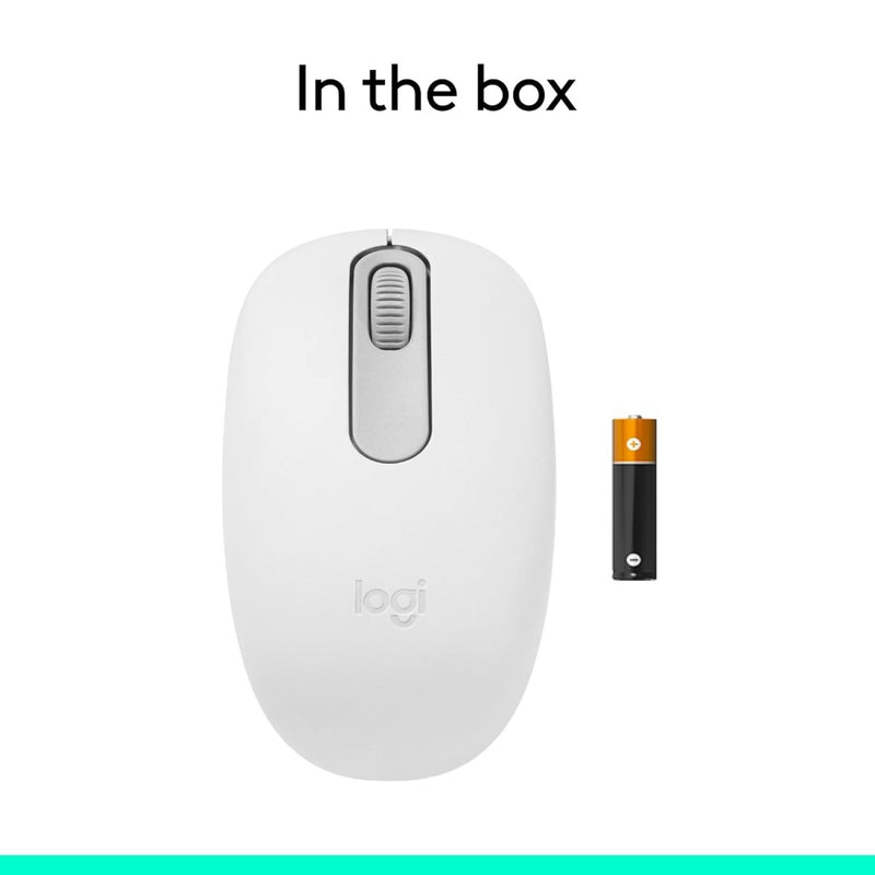 LOGITECH M196 BLUETOOTH WIRELESS MOUSE OFF WHITE - SWIFT PERIPHERALS1091032
