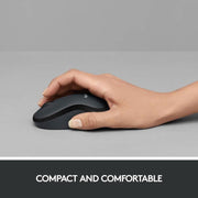 LOGITECH M220 SILENT MOUSE BLACK - SWIFT PERIPHERALS1092348