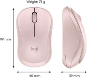 LOGITECH M220 - SILENT MOUSE ROSE - SWIFT PERIPHERALS910-006509
