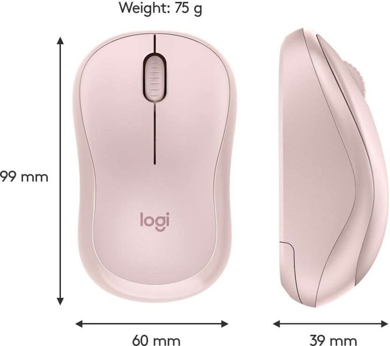 LOGITECH M220 - SILENT MOUSE ROSE - SWIFT PERIPHERALS910-006509