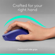 LOGITECH M331 SILENT MOUSE BLUE - SWIFT PERIPHERALS910-004915