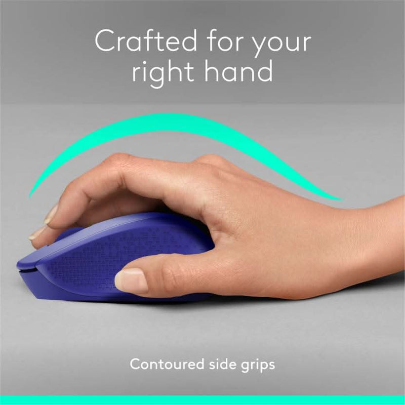 LOGITECH M331 SILENT MOUSE BLUE - SWIFT PERIPHERALS910-004915