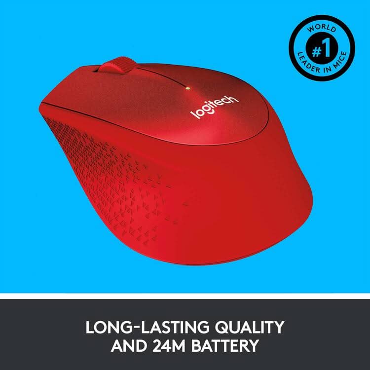 LOGITECH M331 SILENT PLUS WIRELESS MOUSE - SWIFT PERIPHERALS104511
