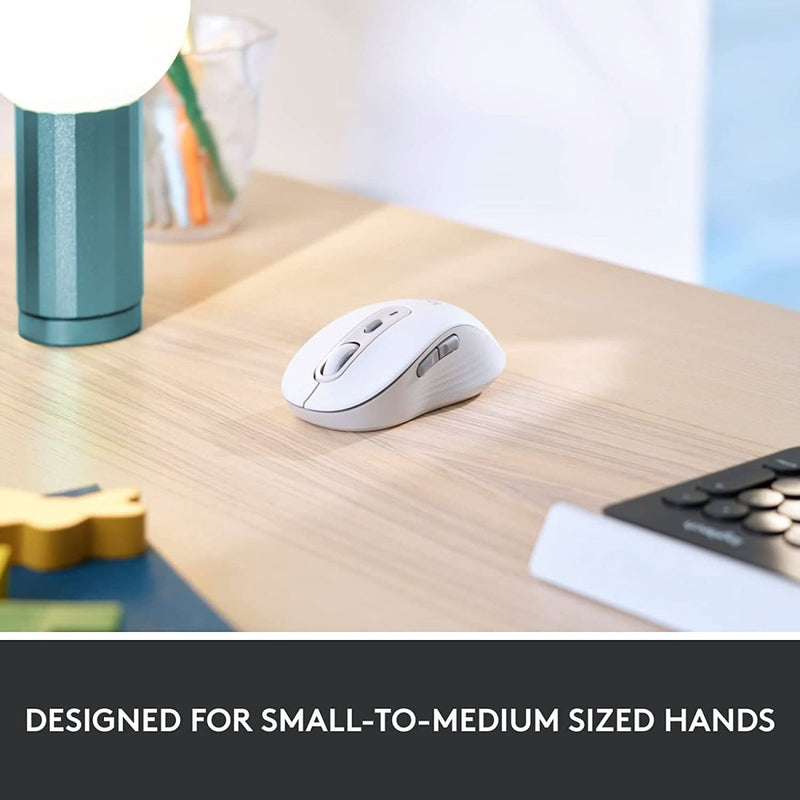 LOGITECH M650 WIRELESS MOUSE WHITE - SWIFT PERIPHERALS107387