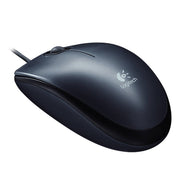 Logitech M90 1000 DPI Optical Wired Mouse with Ambidextrous Design - Black - SWIFT PERIPHERALSM90