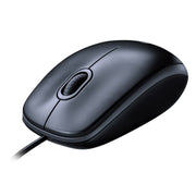 Logitech M90 1000 DPI Optical Wired Mouse with Ambidextrous Design - Black - SWIFT PERIPHERALSM90