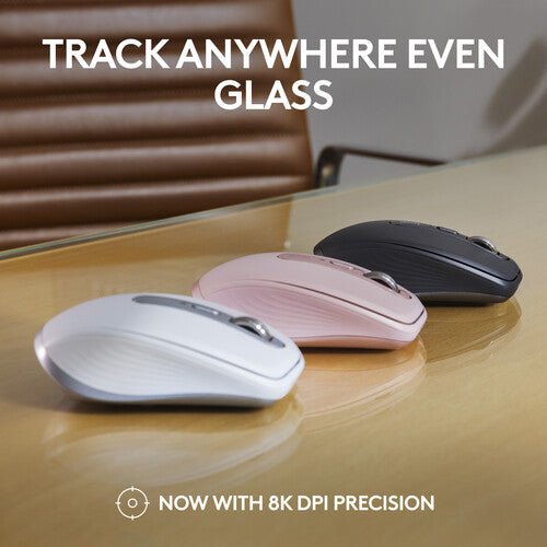Logitech Master Series MX Anywhere 3S 8000 DPI Compact Wireless Mouse - Graphite - SWIFT PERIPHERALS910-006932