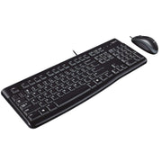 LOGITECH MK120 WIRED USB KEYBOARD AND MOUSE COMBO - SWIFT PERIPHERALS100940