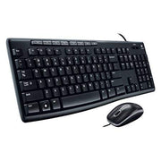 LOGITECH MK200 USB KEYBOARD AND MOUSE COMBO - SWIFT PERIPHERALS100988