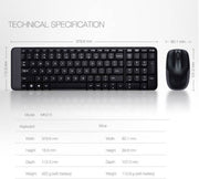 LOGITECH MK215 WIRELESS KEYBOARD AND MOUSE COMBO - SWIFT PERIPHERALS920-007444