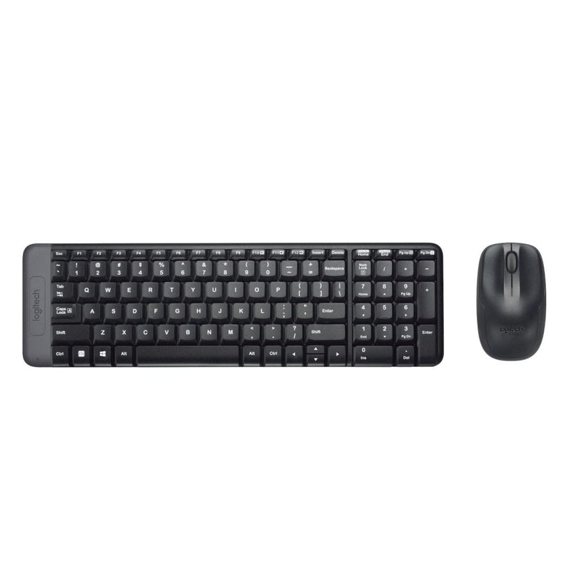 LOGITECH MK220 COMPACT WIRELESS KEYBOARD AND MOUSE COMBO - SWIFT PERIPHERALS100953