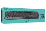 LOGITECH MK275 USB KEYBOARD & MOUSE COMBO - SWIFT PERIPHERALS100956