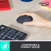 LOGITECH MK295 WIRELESS KEYBOARD AND MOUSE COMBO - SWIFT PERIPHERALS100957