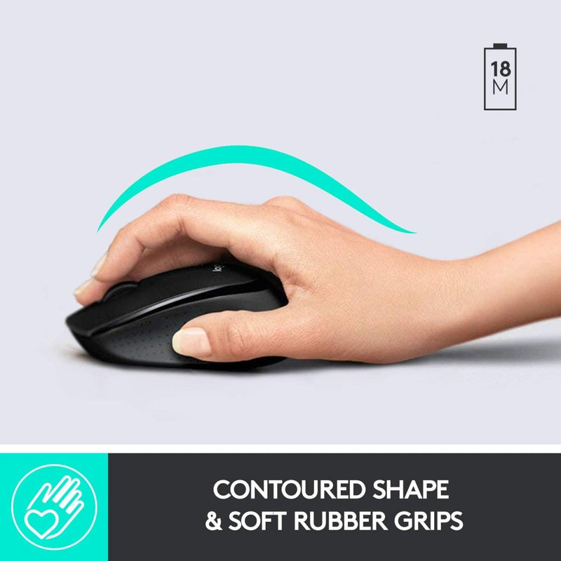 Logitech MK345 2.4 GHz Full - Size Wireless Keyboard and Mouse Combo - SWIFT PERIPHERALSMK345