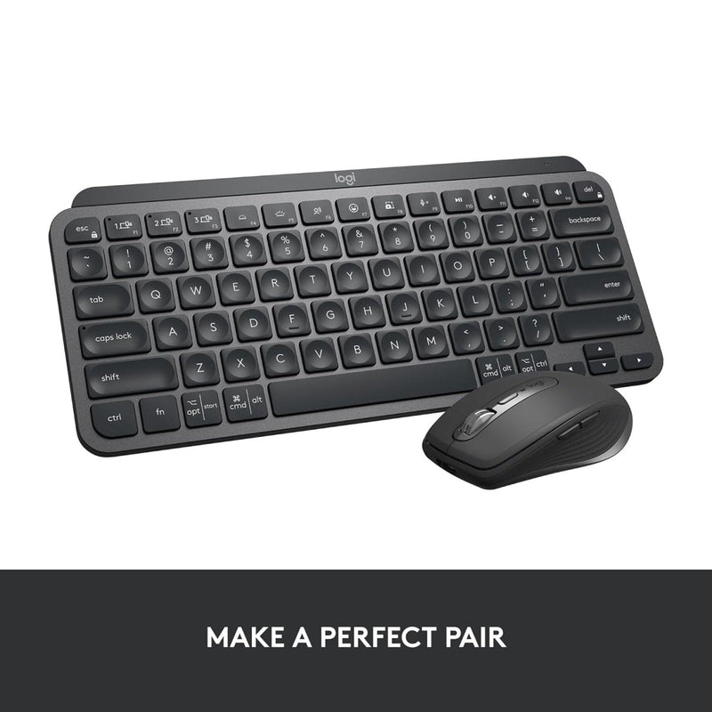 LOGITECH MX KEYS MINI WIRELESS KEYBOARD GRAPHITE - SWIFT PERIPHERALS1091602