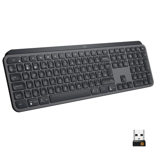 LOGITECH MX KEYS S WIRELESS KEYBOARD BLACK - SWIFT PERIPHERALS102952