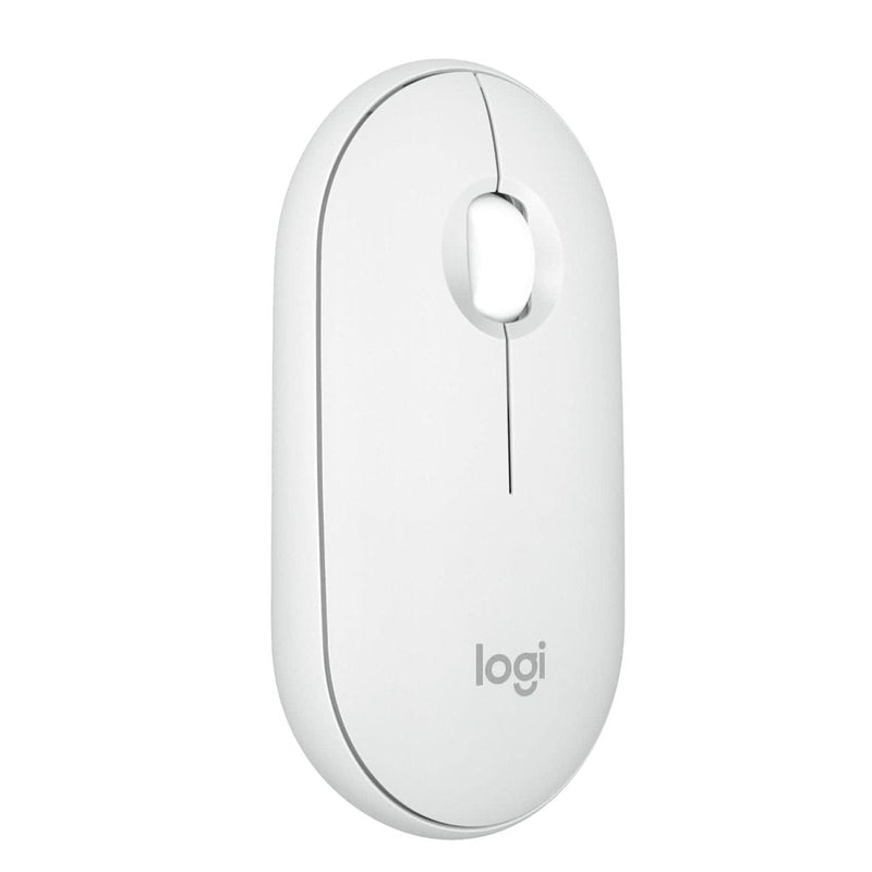LOGITECH PEBBLE MOUSE 2 M350S SLIM BLUETOOTH WIRELESS MOUSE WHITE - SWIFT PERIPHERALS1093319