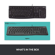 LOGITECH PLUG AND PLAY USB KEYBOARD K120 - SWIFT PERIPHERALS100989