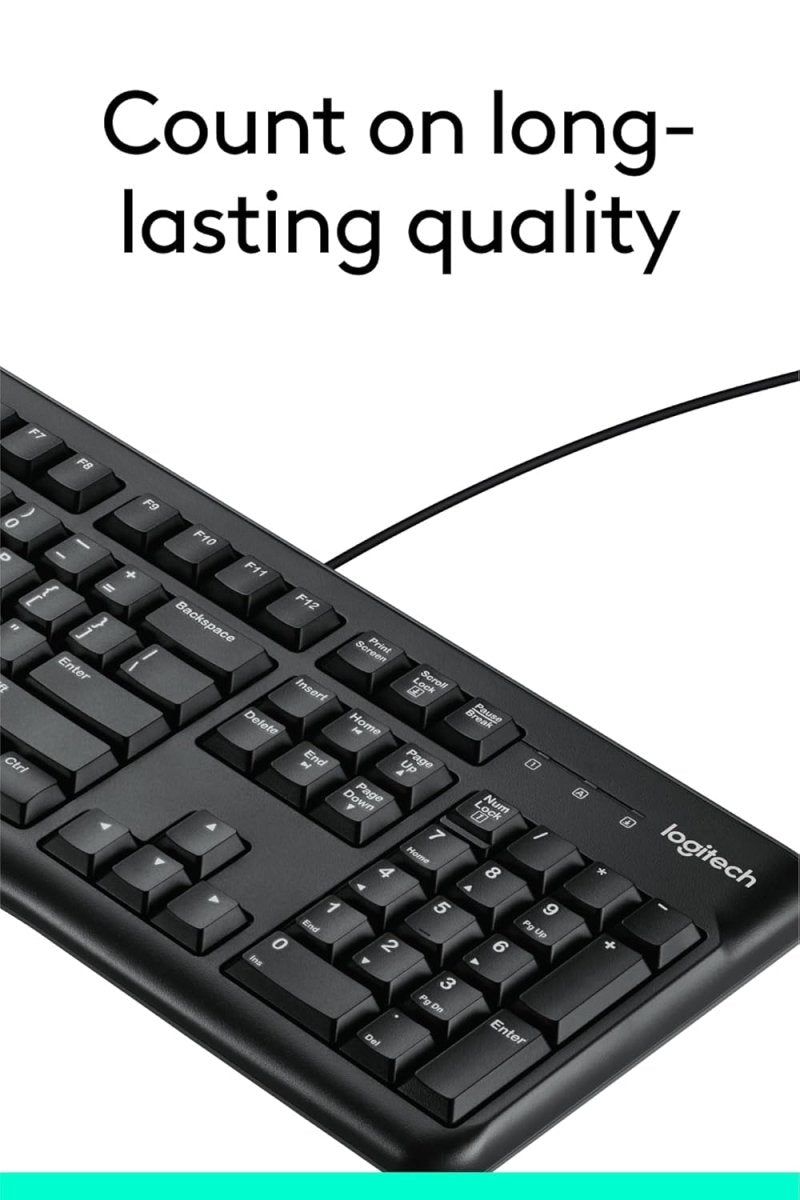 LOGITECH PLUG AND PLAY USB KEYBOARD K120 - SWIFT PERIPHERALS100989