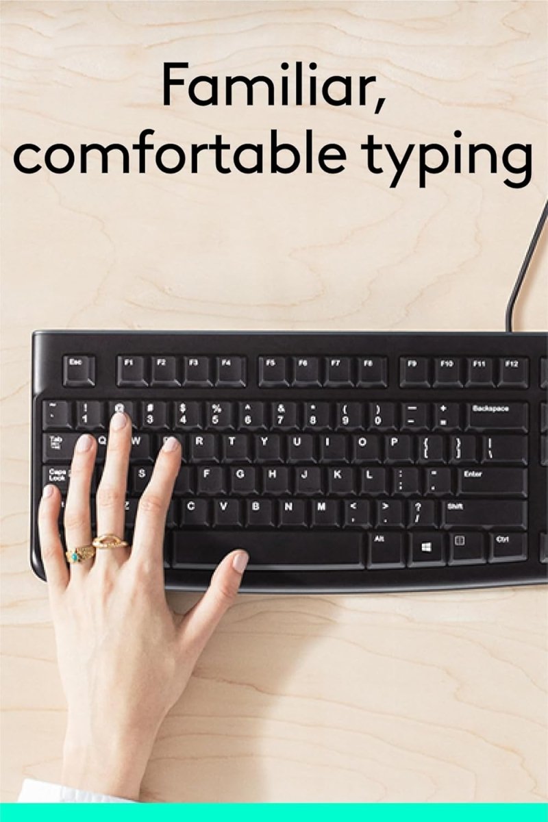 LOGITECH PLUG AND PLAY USB KEYBOARD K120 - SWIFT PERIPHERALS100989