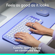 LOGITECH POP ICON BLUETOOTH KEYBOARD WHITE - SWIFT PERIPHERALS1090736