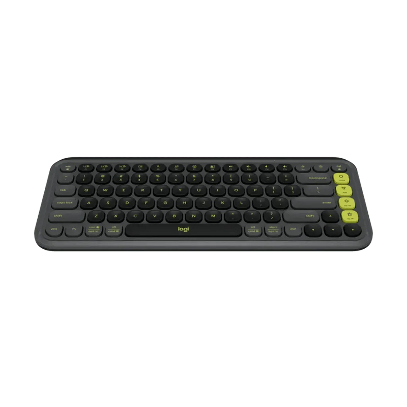 Logitech POP Icon Keys Multi Device Wireless Bluetooth Keyboard - Graphite - SWIFT PERIPHERALS920-013083