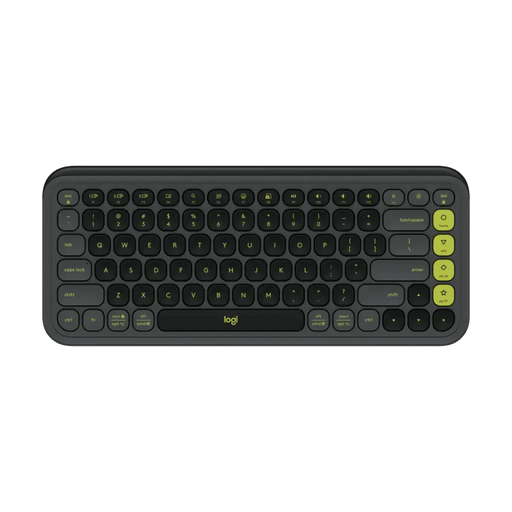 Logitech POP Icon Keys Multi Device Wireless Bluetooth Keyboard - Graphite - SWIFT PERIPHERALS920-013083