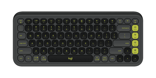 LOGITECH POP ICON KEYS WIRELESS BLUETOOTH KEYBOARD GRAPHITE - SWIFT PERIPHERALS1090735