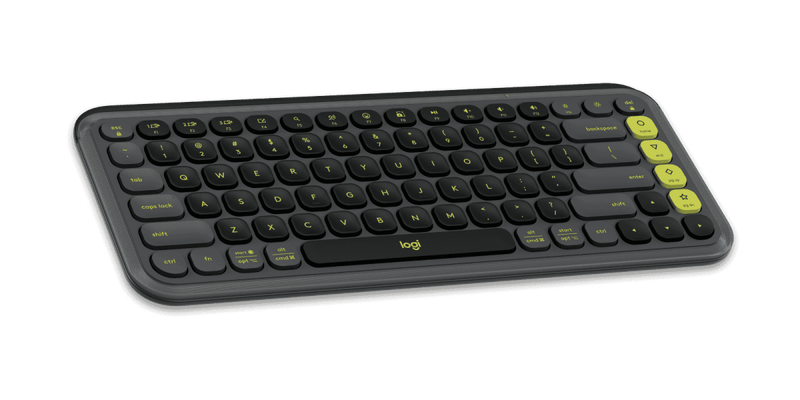 LOGITECH POP ICON KEYS WIRELESS BLUETOOTH KEYBOARD GRAPHITE - SWIFT PERIPHERALS1090735
