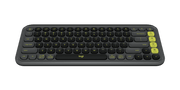 LOGITECH POP ICON KEYS WIRELESS BLUETOOTH KEYBOARD GRAPHITE - SWIFT PERIPHERALS1090735